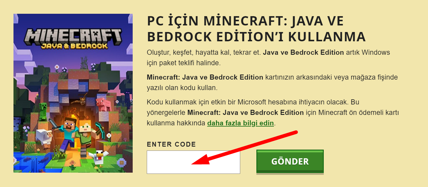 minecraft-ürün-kodu-girme.png