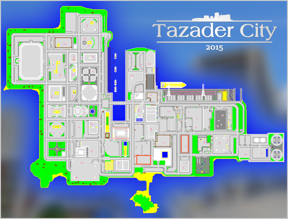 Tazader City 2015 map.png